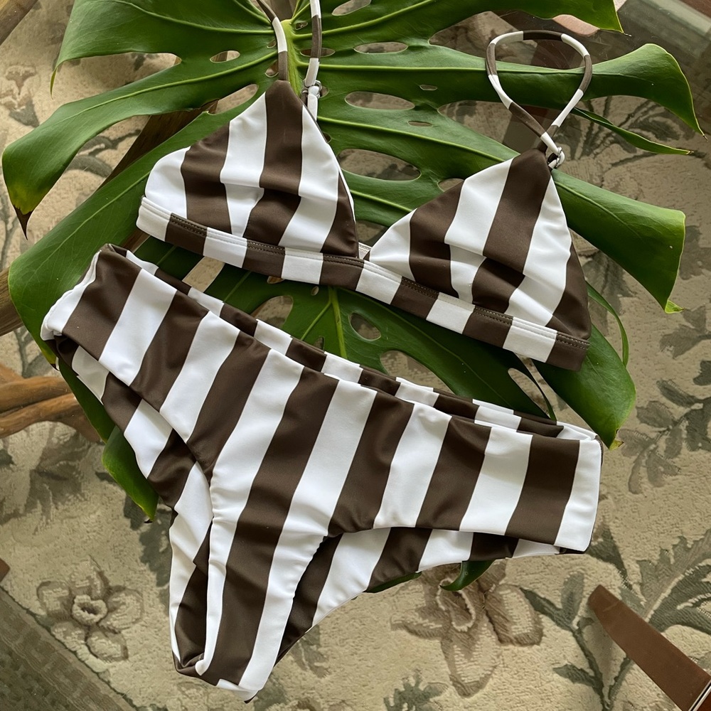 MIKOH set in retro stripe